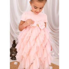 Load image into Gallery viewer, Peach &#39;Mille Feuille&#39; Dress