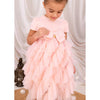 Peach 'Mille Feuille' Dress