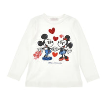 Load image into Gallery viewer, PRE ORDER - Ivory &quot;Mickey &amp; Minnie Mouse&quot; Top