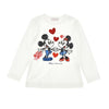 PRE ORDER - Ivory "Mickey & Minnie Mouse" Top