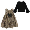 Leopard Print Tiered "Georgie" Dress & Top