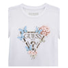 White Butterfly & Logo T-Shirt