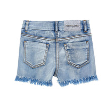 Load image into Gallery viewer, Pale Blue Tinkerbell Denim Shorts Set