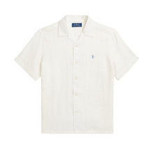 Load image into Gallery viewer, Ivory SS Linen Shirt