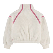 Load image into Gallery viewer, Ivory &amp; Pink Sherpa Fleece