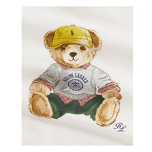 Load image into Gallery viewer, Babies Ivory Polo Bear LS Top