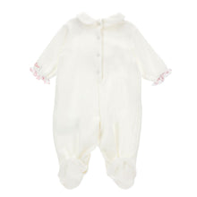 Load image into Gallery viewer, PRE ORDER - Ivory &amp; Pink Bow Babygrow