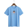 Mid Blue Large Shield Logo T-Shirt
