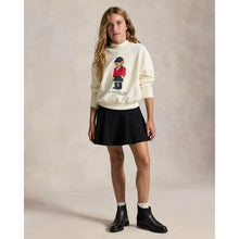Load image into Gallery viewer, Girls Ivory Polo Bear Sweatshirt