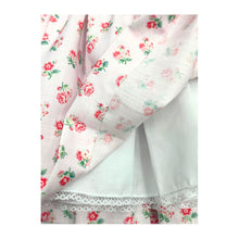 Load image into Gallery viewer, Pink Floral Smocked Dress