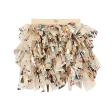 Load image into Gallery viewer, Gold Foil Floral Print Skirt Set