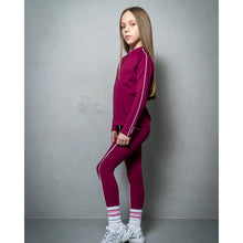 Load image into Gallery viewer, Raspberry Pink Half Crew Socks