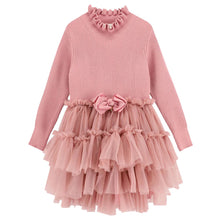 Load image into Gallery viewer, Pink &#39;Elin&#39; Knitted Dress