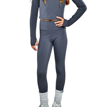 Load image into Gallery viewer, Slate LS Top &amp; Leggings Set