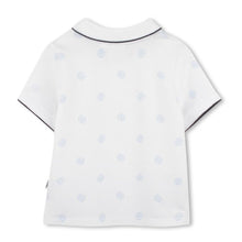 Load image into Gallery viewer, Babies White &quot;Double B&quot; Polo Shirt