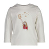 Babies Cream Dog & Stars Top