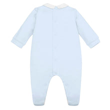 Load image into Gallery viewer, Pale Blue Embroidered Toys Babygrow &amp; Hat