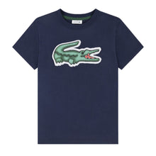 Load image into Gallery viewer, Navy Blue Large Logo T-Shirt