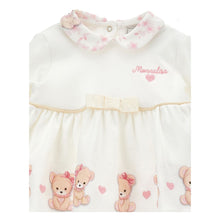 Load image into Gallery viewer, Ivory &amp; Pink Teddy 2 Piece Set