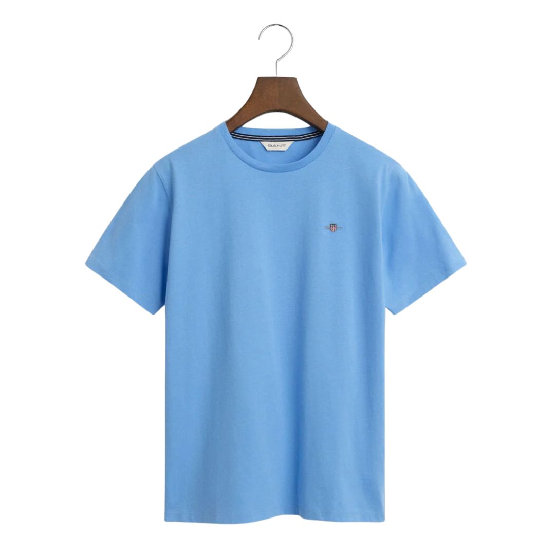 Mid Blue Small Logo T-Shirt