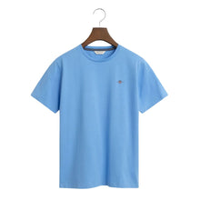 Load image into Gallery viewer, Mid Blue Small Logo T-Shirt