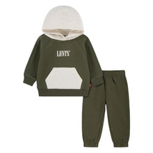 Load image into Gallery viewer, Babies Olive Green Tracksuit