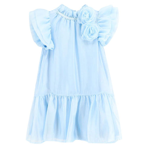 Blue 'Loreen' Rose Dress