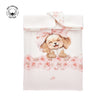 Pink Puppy & Bow Blanket