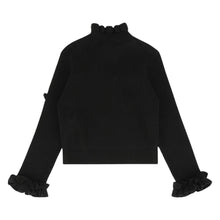 Load image into Gallery viewer, Leopard Shorts &amp; Black Ribbed Jumper Set