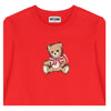 Red Teddy & Sequin Bow Dress