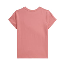 Load image into Gallery viewer, Girls Deep Pink Embroidered Pony T-Shirt