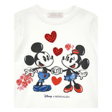 Load image into Gallery viewer, PRE ORDER - Ivory &quot;Mickey &amp; Minnie Mouse&quot; Top