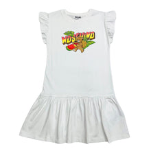 Load image into Gallery viewer, Girls White Toy &amp; Fruit Dress