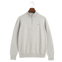 Load image into Gallery viewer, Grey Half Zip Sweater