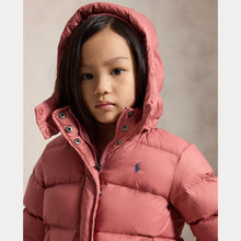 Load image into Gallery viewer, PRE ORDER - Young Girls Pink Hooded Down Jacket