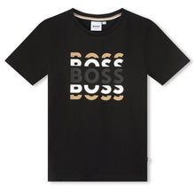 Load image into Gallery viewer, Black Multi Logo T-Shirt
