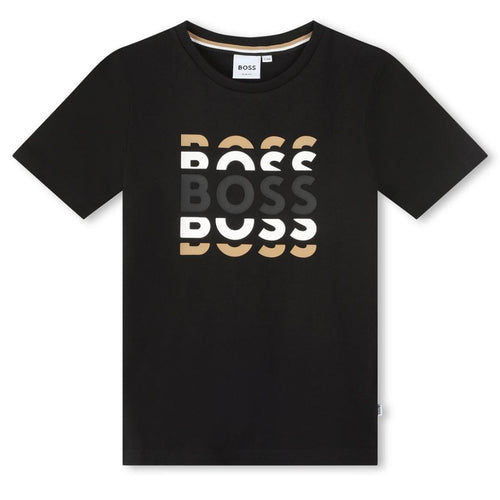 Black Multi Logo T-Shirt