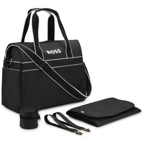 Black Logo Changing Bag