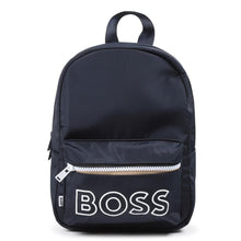 Load image into Gallery viewer, Navy Logo Mini Backpack