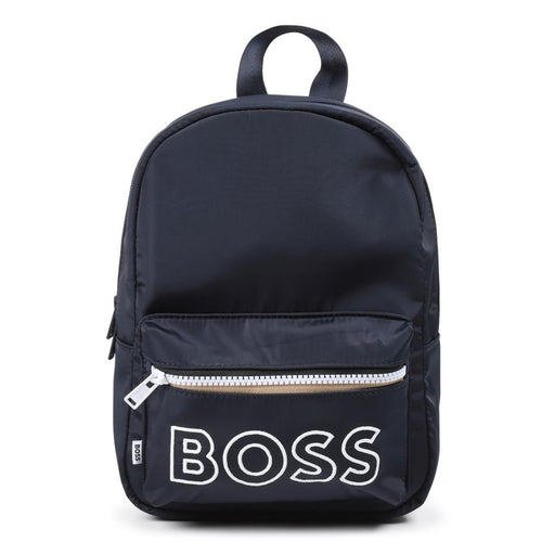 Navy Logo Mini Backpack