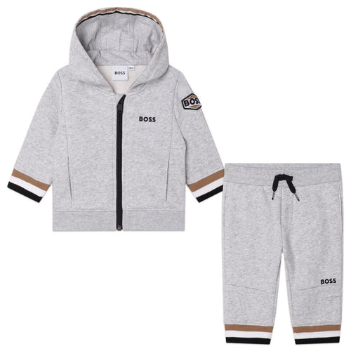 Grey Logo Tracksuit