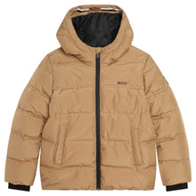 Load image into Gallery viewer, Camel Puffer Coat