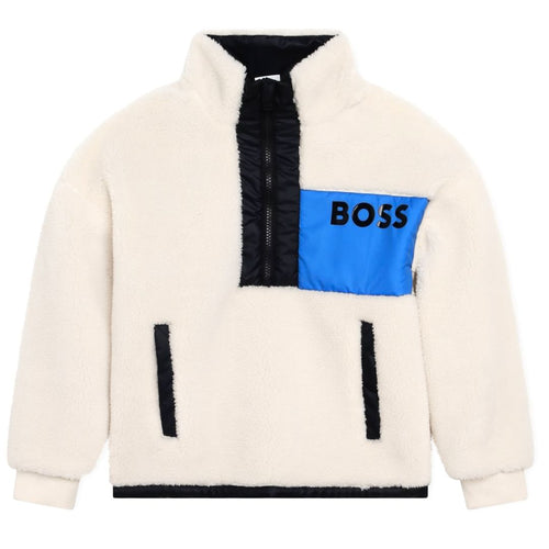 Cream Logo Fleece