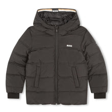 Load image into Gallery viewer, Black Puffer Coat