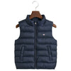 Navy Padded Shield Gilet