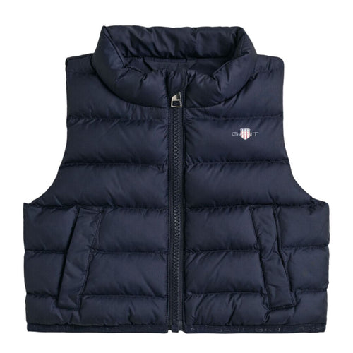 Navy Baby Padded Gilet