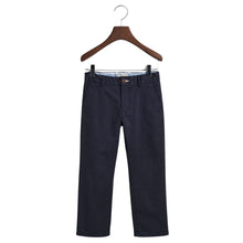 Load image into Gallery viewer, Navy Chinos