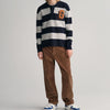 Brown Loose Fit Corduroy Trousers
