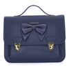 Navy Bow Briefcase