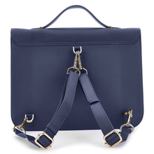 Load image into Gallery viewer, Navy Bow Briefcase
